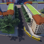 Nicolaistraße Stellungnahme Alternative 3D-Modell