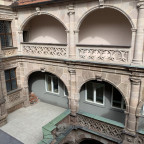 Pellerhof Baustelle Arkaden