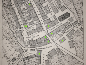 Lageplan Wirtshäuser Schömberg