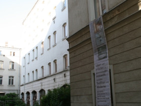 Leipzig Gustav-Mahler-Straße 20 Bauschild