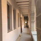 Pellerhof Rekonstruktion Türrahmen