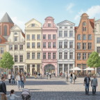 Rostock Neuer Markt Nordseite Visualisierung 3