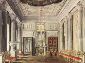 Schloß  klassizistischer Raum