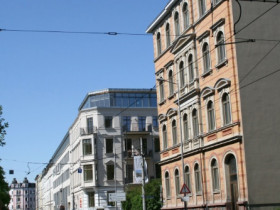 Leipzig Westvorstadt Friedrich-Ebert-Straße nachher